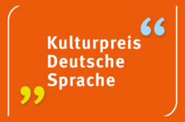 Kulturpreis Deutsche Sprache